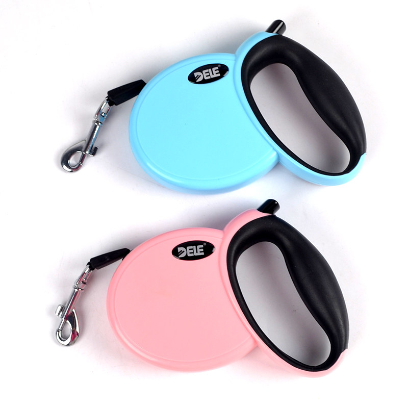 Pet Supplies Dogs Traction Rope Automatic Retractable Traction Strap Teddy Dog Chain Dog Rope Telescopic Retractors 