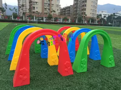 Kindergarten game plastic drilling hole feeling integrated equipment three-dimensional drilling Cave Drilling ring arch door can not fall bad environmental protection