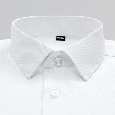 Yibin mùa hè áo sơ mi trắng nam ngắn tay Hàn Quốc phiên bản của tự trồng màu rắn thường nửa tay áo sơ mi kinh doanh chuyên nghiệp dụng cụ áo sơ mi nam 2020 Áo