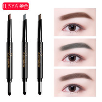 Eyebrow pencil eyebrow powder stick two-in-one waterproof not dizzy nose shadow thrush is not easy to decolorize pregnant women beginners natural