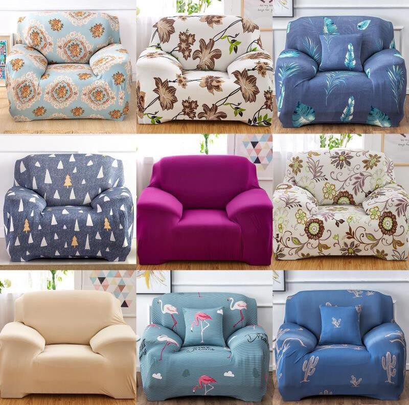 Small sofa cover all-inclusive universal cover single single elastic small dustproof cover simple sofa cushion fabric