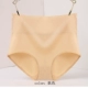 4 mùa hè cao eo cotton đồ lót trẻ trung và học sinh trung niên rắn màu thắt lưng tóm tắt nữ quần vải cotton