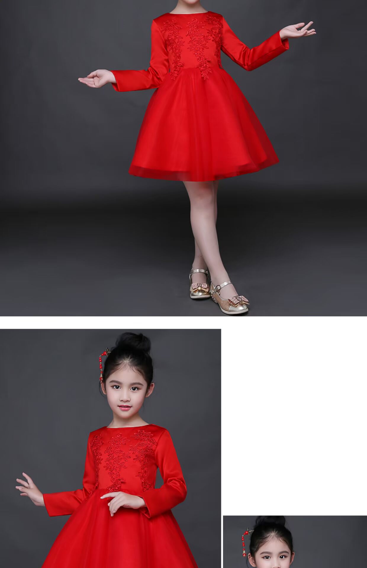 Váy bé gái váy hoa công chúa váy công chúa trang phục cộng với váy nhung bé gái pettiskirt piano tổ chức mùa xuân bộ vest gile đẹp cho bé trai