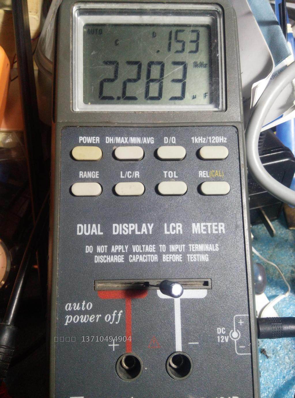 浔洄收音 台湾富贵escort elc131d LCR电桥（电容表/万用表） 林某人浔洄收音 古董及二手音响区 胆艺轩音响材料网 音响交易电子管胆机胆机网站胆机论坛