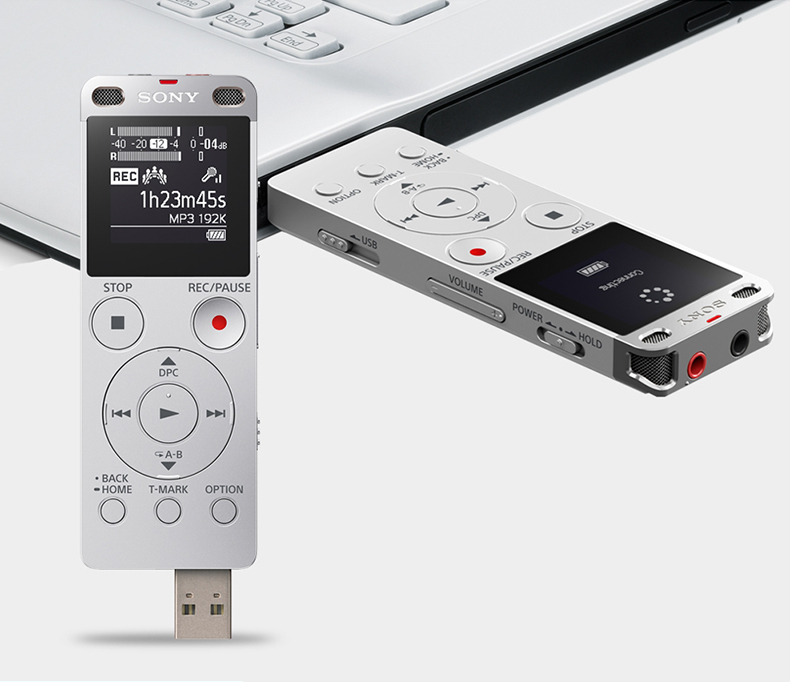 Máy ghi âm Sony Sony Ghi âm chuyên nghiệp HD Giảm tiếng ồn từ xa Máy ghi âm tự động Hội nghị mp3 Máy nghe nhạc sinh viên mini ICD-UX560F máy nghe nhạc thẻ nhớ