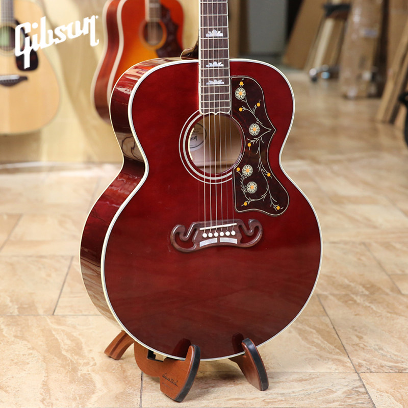 Gibson Gibson SJ200 Standard original studio full-board electric box folk guitar