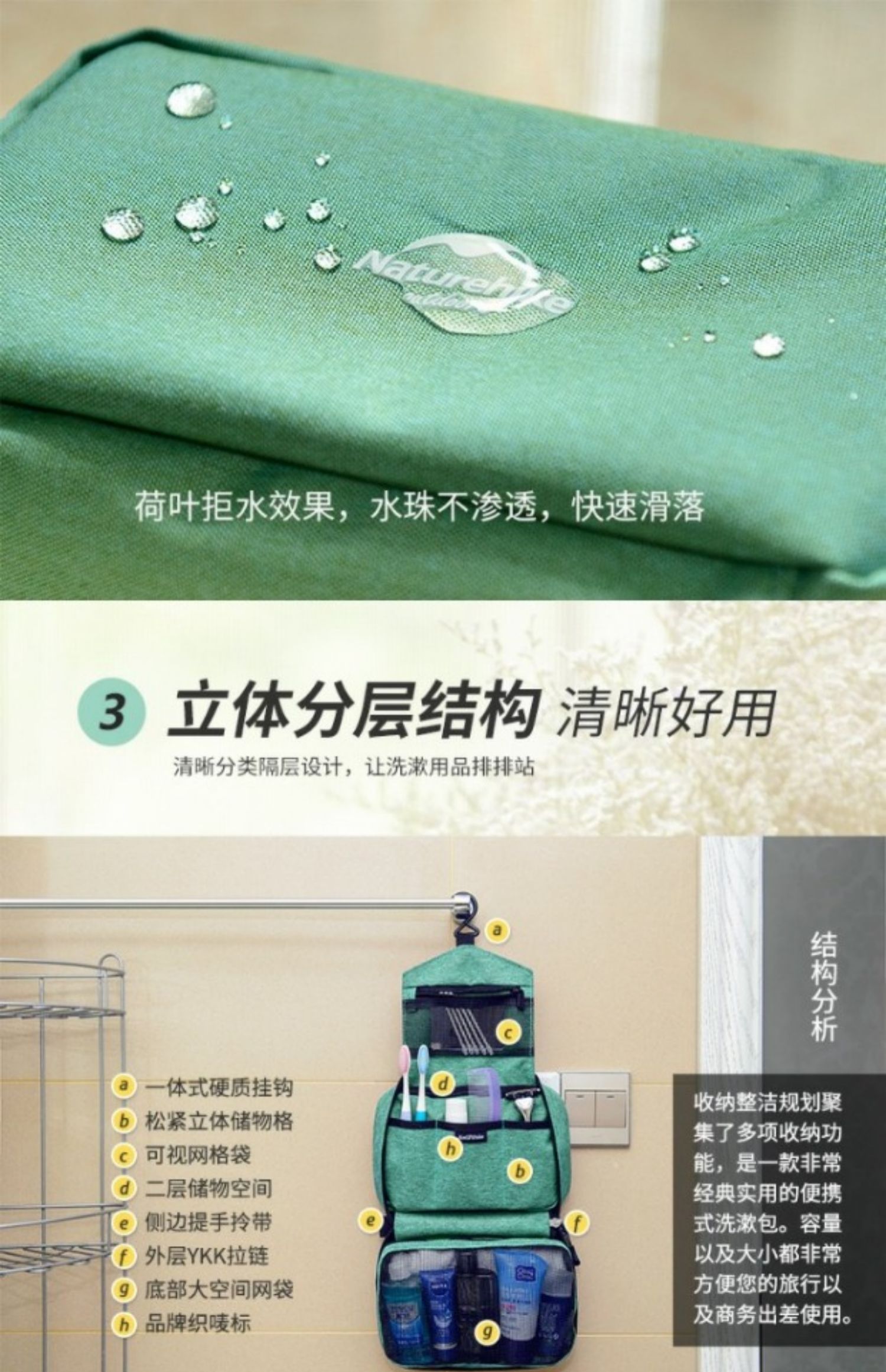 Dễ dàng giặt túi du lịch Dễ dàng mang theo thủy triều đơn giản để giữ nhu cầu hàng ngày của nam giới - Rửa sạch / Chăm sóc vật tư dụng cụ chiết mỹ phẩm