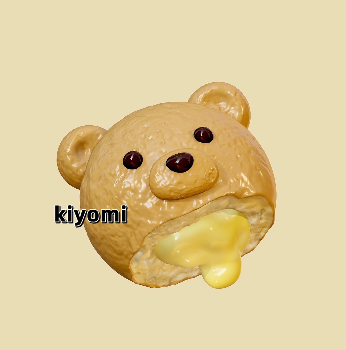 Small Bear Milk Yellow Bag Pinching Mold Jelly Wax Drop Glue Mold-Taobao