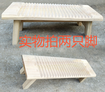 Whole piece of camphor wood non-slip washboard solid wood thick large household laundry board by foot washboard laundry board