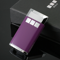 SIGLO Century Mother of Pearl series windproof fire cigar lighter bottom with Hole opener counter