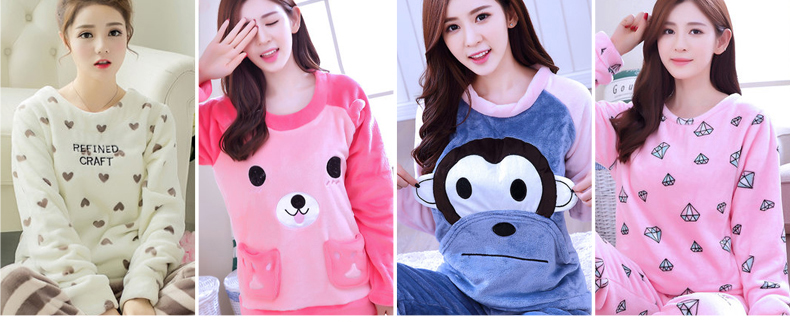 Áo ngủ đôi áo choàng tắm nam và nữ dày flannel mùa thu và mùa đông san hô lông cừu dài tay áo dài đồ ngủ khách sạn mùa xuân nóng bộ đồ ngủ nữ
