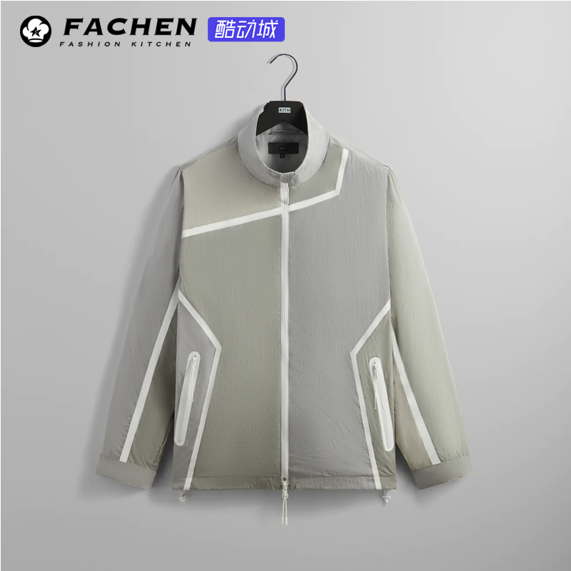 [Kith 101 Wrinkle Nylon Madison Track Jacket 尼龙麦迪逊夹克]