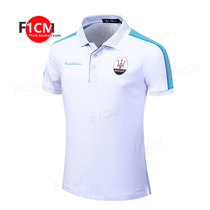 F1 racing suit T-shirt Summer mens sports trend brand casual Martha Bikers association 4s shop work Polo shirt