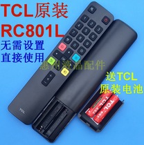 TCL original RC801L 801C 801D remote control 65P3 D49 D55A630UL40P2-UDL43P2-UD