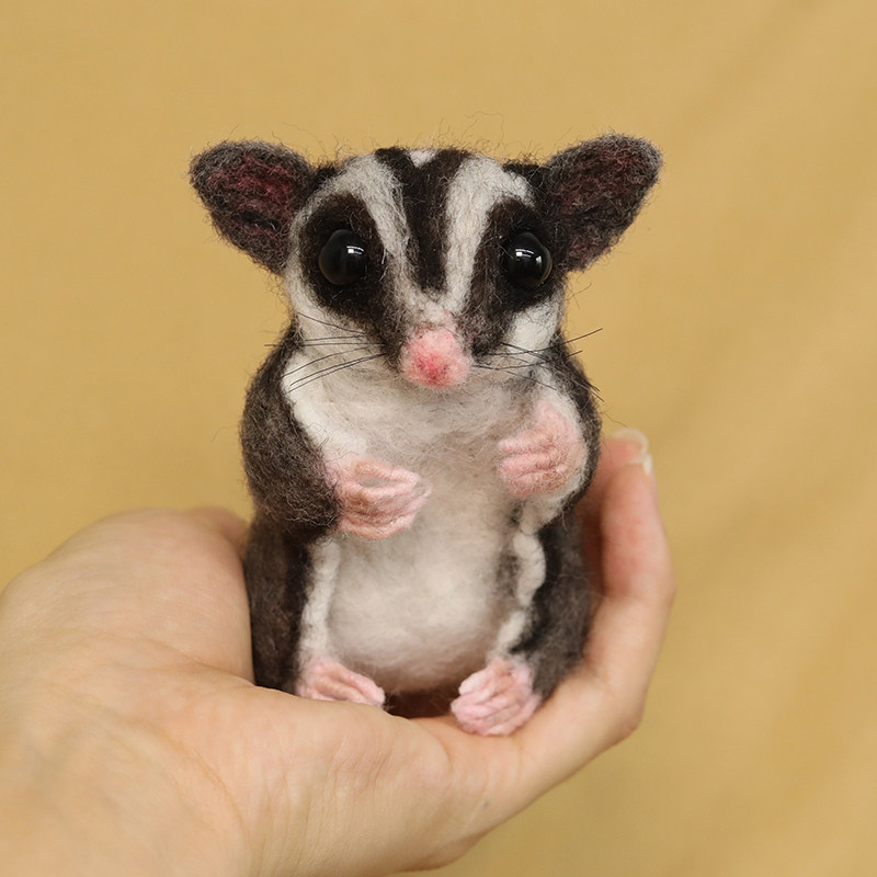 Light and luxurious table hem Wool Felt Honeybag CUSTOM GOAT HAIR FELT PET PHOTO TO REMEMBER PURE HANDMADE SUPER CUTE GIFT