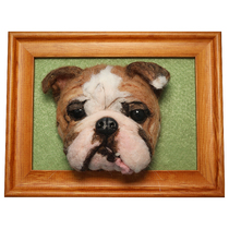 Wool Felt Pets Vin Creations Custom Pendulum Pieces Photo Frame Poke Fun Handcrafted DIY Pooch Creative Set Remembrance