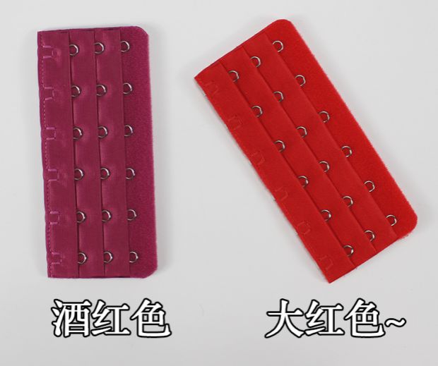 Khóa 6 hàng áo ngực khóa dài khóa áo ngực khóa đồ lót khóa mở khóa khóa điều chỉnh dây áo lót đẹp