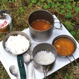 Япония Snow Peak Xuefeng Outdoor Operation Titanium Pot Set Titanium Titanium Tailware Camp SCS-009T 009T