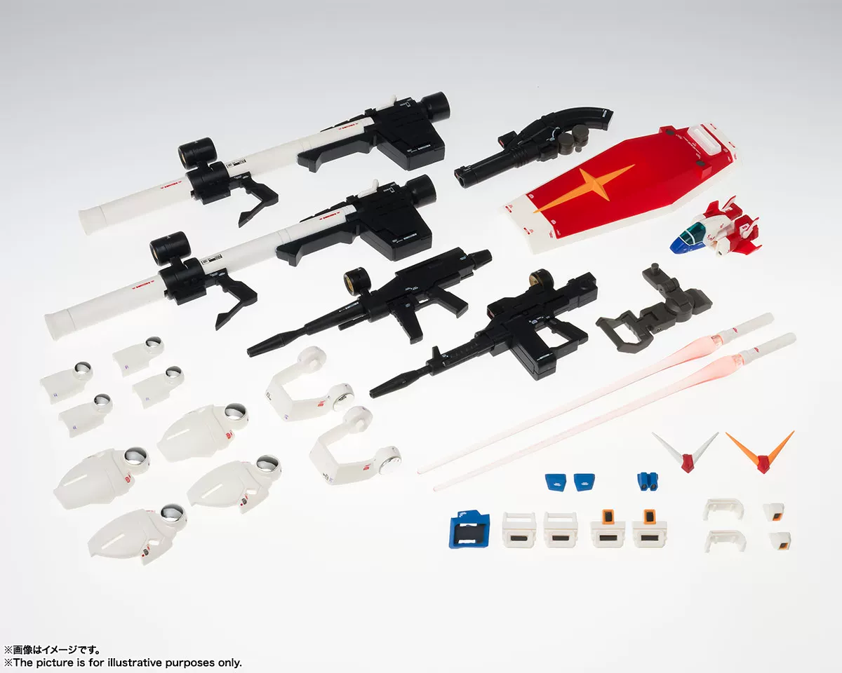 [Legend of Mo King] Spot Bandai FIX1017RX78 Ancestor Gundam Gundam GTO40 Anniversary Edition Repeer