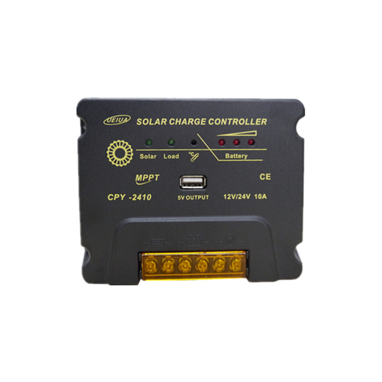 CPY12V24V10A solar controller foreign trade MPPT Solar charge controller 24 hours output