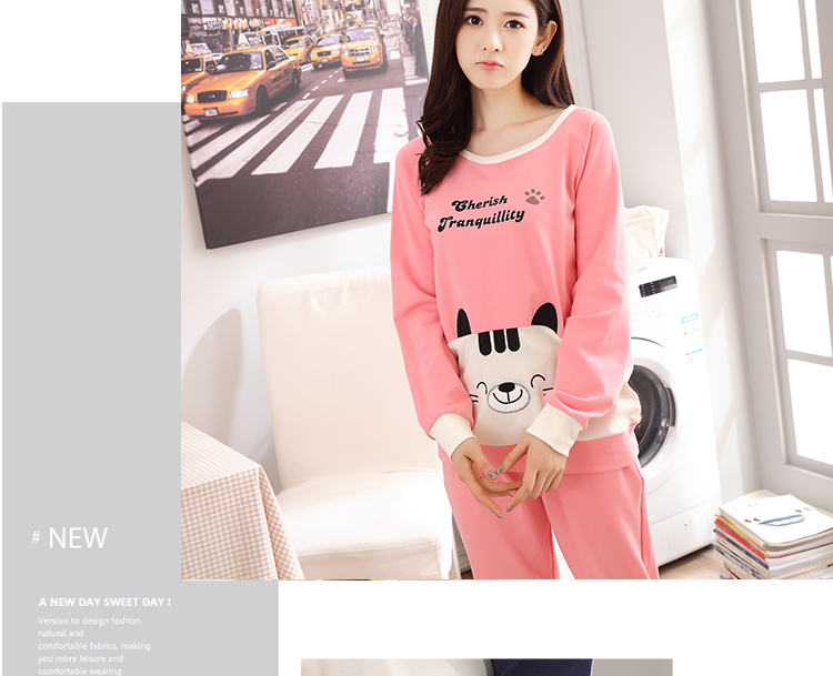 Pyjama mixte en Coton à manches longues - Ref 2988371 Image 17