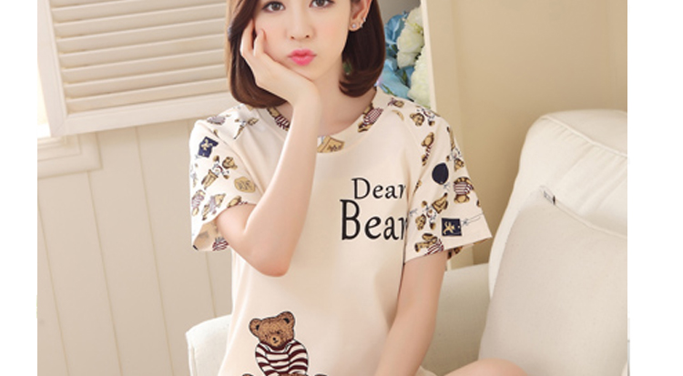 Pyjama mixte en Coton à manche courte - Ref 2988453 Image 18