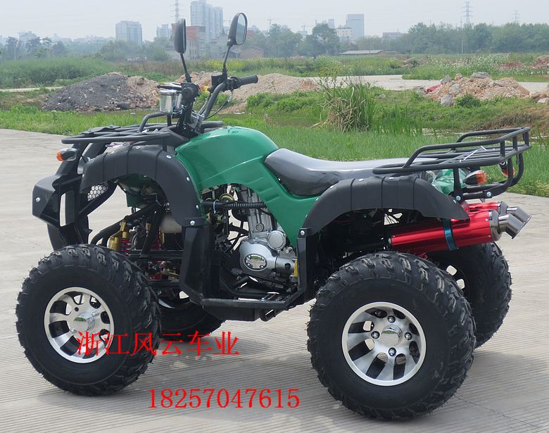 Xe mô tô bốn bánh off-road Zongshen 250CC làm mát bằng nước lớn xe bãi biển trục ổ đĩa vi sai phanh đĩa xe điện cho bé gái