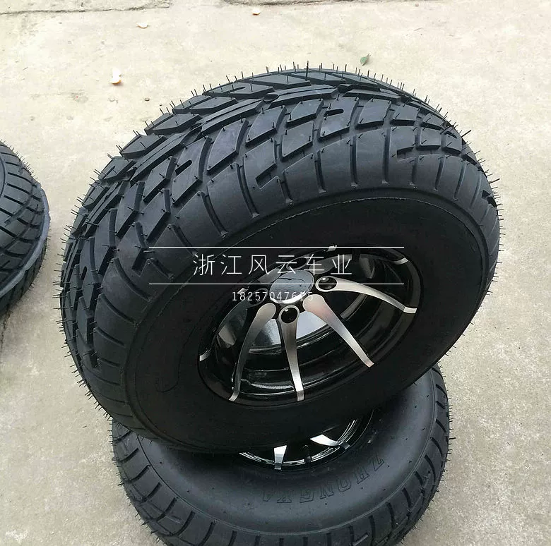 Phụ kiện xe mô tô ATV 25X8-12 25X10-12 lốp mô hình đường với cụm bánh xe - Vành xe máy