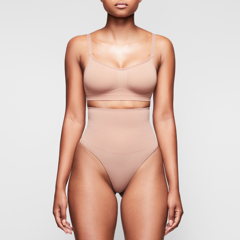 Some Items Are in Stock! Skims Seamless Sculpt Bralette Anti-Sagging Shapewear Bra