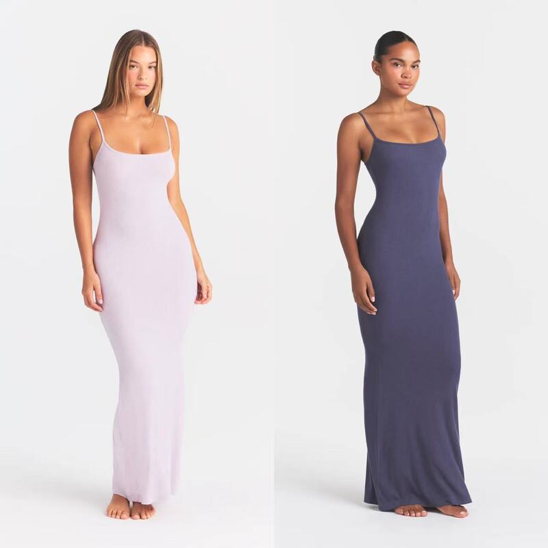 26 Summer New Colors in Stock Authentic Skims Kardashian Soft Lounge Camisole Dress Yi Mengling Yu Shuxin 26 Summer New Colors in Stock Authentic Skims Kardashian Soft Lounge Camisole Dress Yi Mengling Yu Shuxin