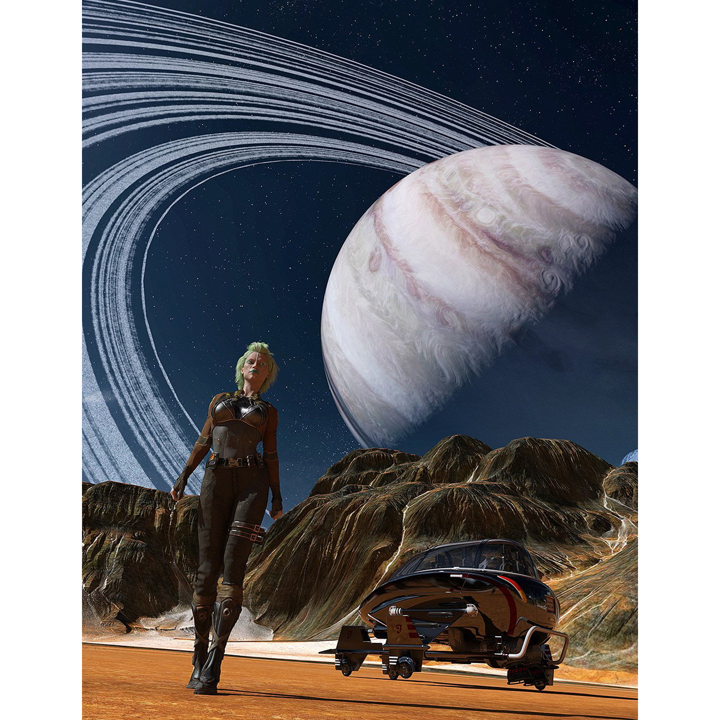 DAZ3D外星世界全景宇宙天空HDRI，4.00买到的“游戏画质神器”？_ai游戏_淘宝游戏网, image size:1440x1440