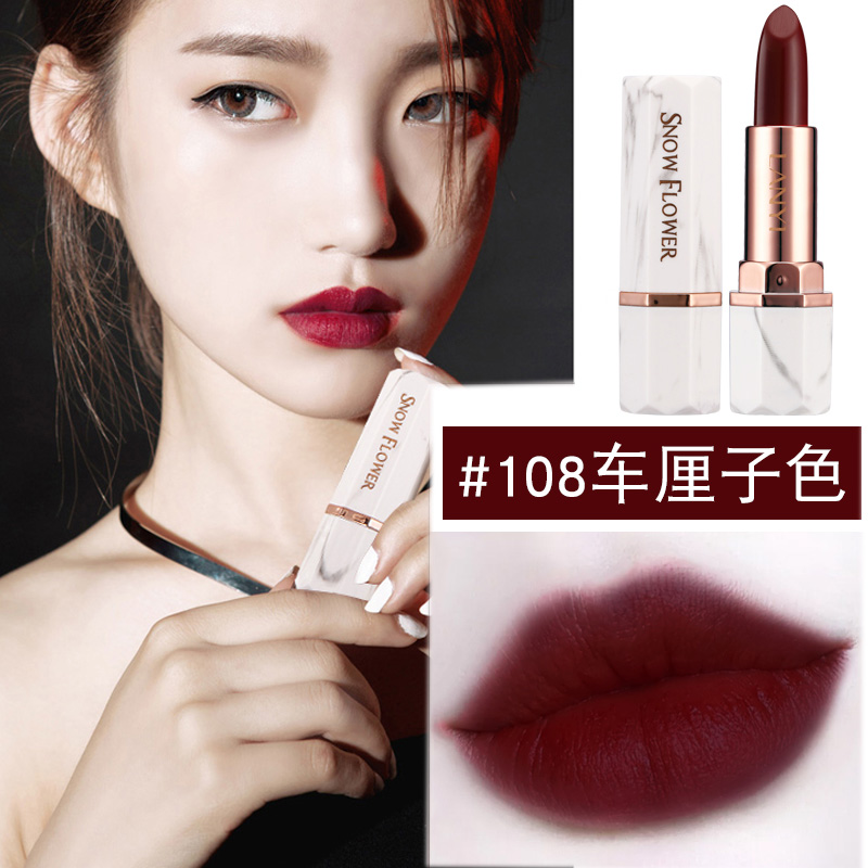 Black Lasting Great Cherry Color Lipstick Red Cherry Retro Gas Field Aunt Color Woman Drop Color Moisturizing Not Matt Without A Cup