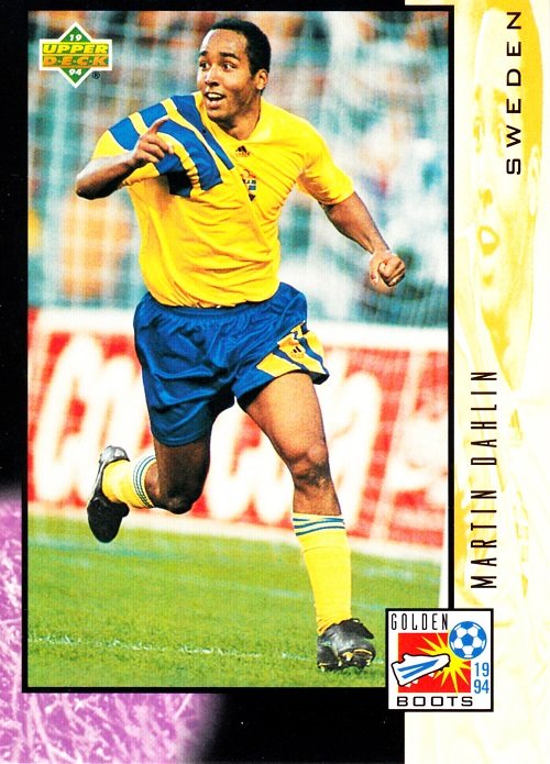 UD 94 World Cup football star Ka Dahlin Swedish Teka