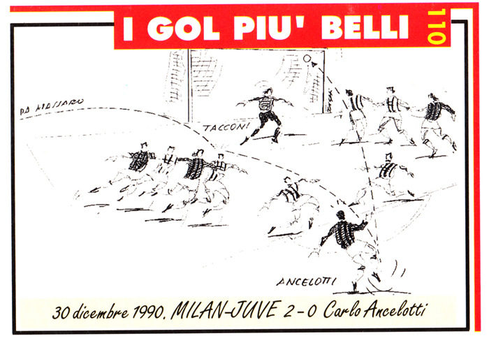 93MASTERS SELEGY A START SHOW Card Target AC Milan Milan Team Card #110