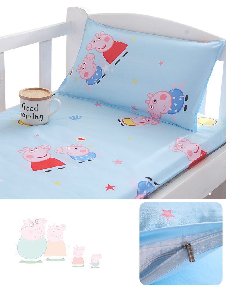 Mẫu giáo quilt ba mảnh bộ đồ giường mùa hè bé quilt cover cotton trẻ em nap là chần bởi các bé sáu mảnh