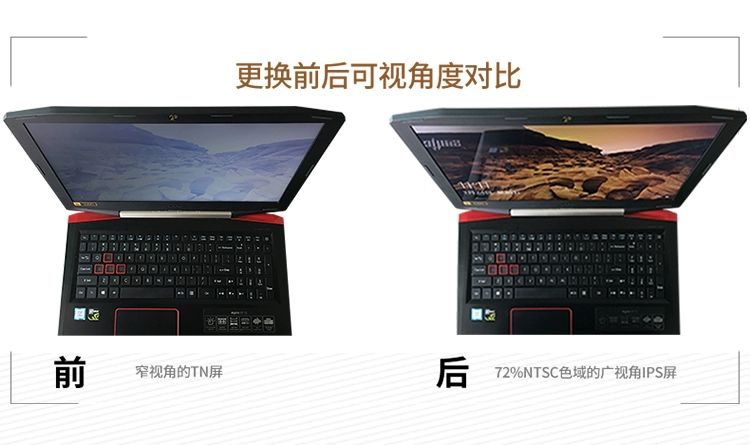 Lenovo cứu tinh Y7000 Dell Asus FX50J G7 Acer V5 Thần Châu Ares ThinkPad 72 gam màu màn hình màn hình máy tính xách tay màn hình IPS 15,6-inch - Phụ kiện máy tính xách tay balo đựng laptop nhỏ gọn