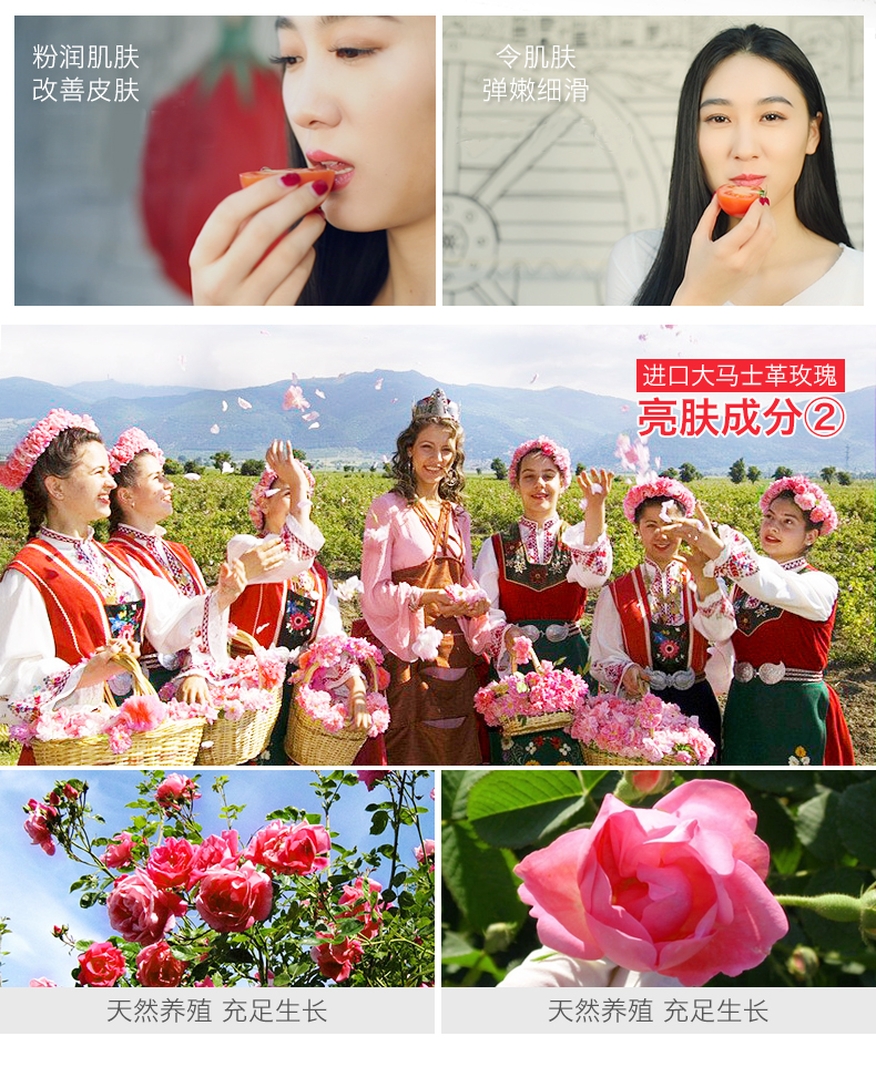 Tomato Pie Whitening Moisturising Exfoliating Daddy Desalination Fine Line Hand Care Set Hand Cream Hand Wax Hand Mask Hai túi kem dưỡng da tay của nga