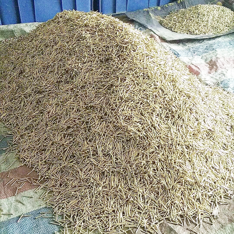 Manufacturers spot furniture bronze nails black copper nails nickel-plated round head flat headless copper nails special offer