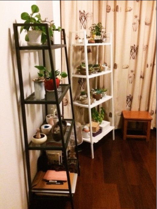 IKEA mua trong nước IKEA Leberger Kệ Tủ Hoa kệ kệ sáng tạo phân vùng kệ sách - Kệ kệ