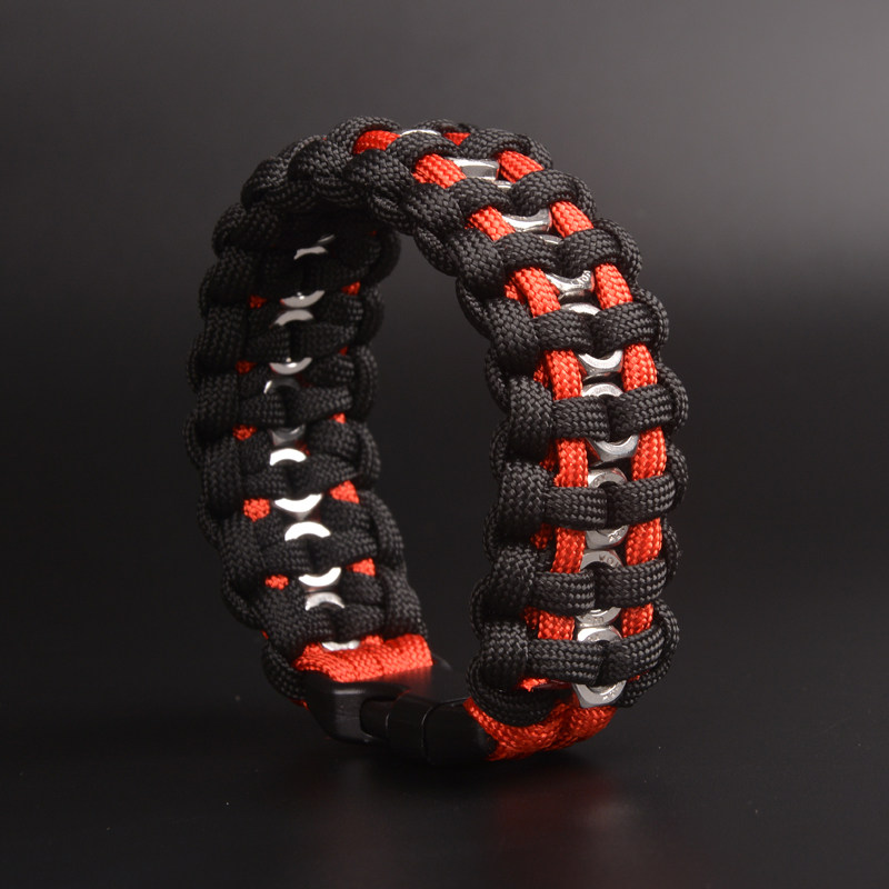 Nut bracelet for men's hand ring umbrella rope handwoven DIY handstring material bag Outdoor EDC begging for life