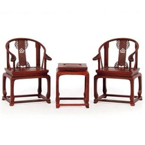 Redwood crafts model miniature furniture solid wood ornaments wood carving red sour branch Palace chair miniature jewelry