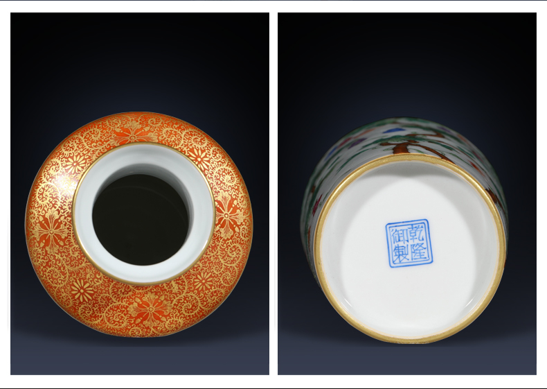 Weekly update 2) imitation of the qing qianlong solitary their weight.this auction collection jack ceramic vases, furnishing articles