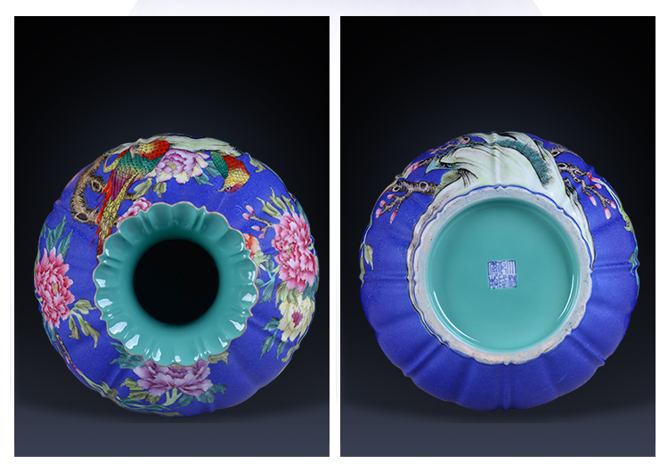 Weekly update solitary their weight.this seven imitation the qing qianlong auction collection jack ceramic vases, furnishing articles