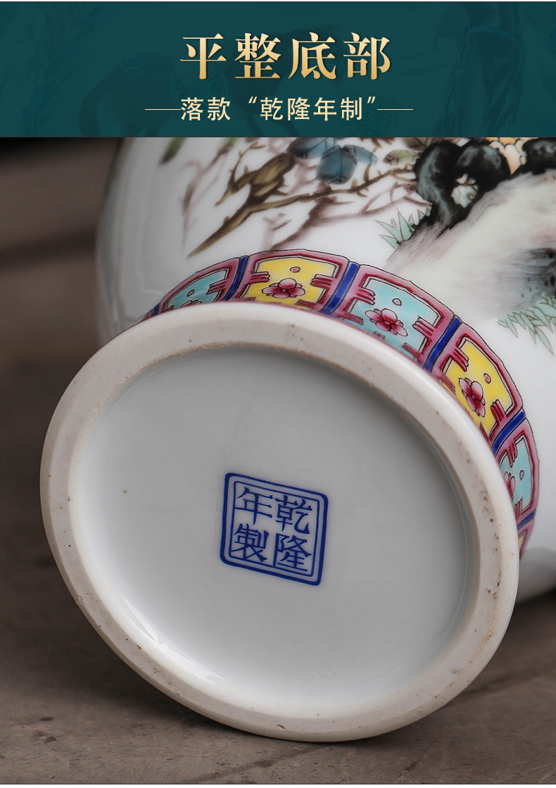 Jingdezhen ceramics general as cans accessories small storage jar with cover seal up loose tea caddy fixings furnishing articles