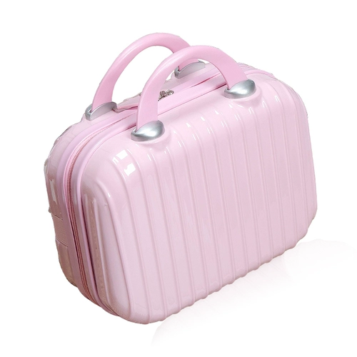 Маленькая портативная коробка, чемодан, милая косметичка, вместительная и большая сумка-органайзер, 14 дюймов, 16 дюймов