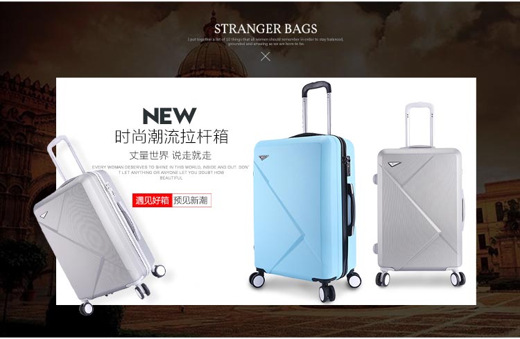 Vali dễ thương nữ sinh phổ thông bánh xe vali 20 inch hộp mật khẩu 24 inch trường hợp xe đẩy nam hộp công suất lớn mẫu vali kéo đẹp