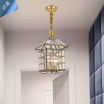 Simple European-style outdoor chandelier Entrance walkway lighting Bar creative light Bedroom foyer dining chandelier