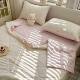 Summer Cool Quilt, Single Pure Cotton Air-Conditioned Quilt, Machine Washable Thin Quilt, Children's Dormitory Summer Quilt Four-Piece Set