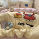 2026 New A-Grade Washed Cotton Bedding Four-Piece Set, Bed Sheet, Duvet Cover, Student Dormitory Single Bed Three-Piece Set 4