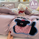 Cartoon Style Bedding Four-Piece Set Washed Cotton 2026 New Style Bed Sheet Duvet Cover Student Dormitory Three-Piece Set